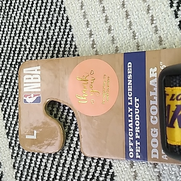 NBA LA Lakers Dog Collar in size large - Picture 2 of 4